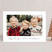 "Memento" - Holiday Cards in Snowflake by Jessica Williams - Front