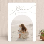 "Stillness" - Holiday Cards in Sand by Erin L. Wilson - Front