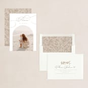 "Stillness" - Holiday Cards in Sand by Erin L. Wilson - Assembled