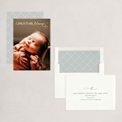 "Whisper Blessings" - Holiday Cards in Snowfall by Carolyn MacLaren - Assembled