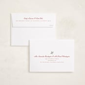 "Holly Berry Border" - Holiday Cards in Holly by Wildfield Paper Co - FREE Recipient Addressing
