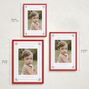 "Holly Berry Border" - Holiday Cards in Holly by Wildfield Paper Co - Formats Available