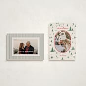 "Ski Time" - Holiday Cards in Sage by Jen Ramsey - Photo Orientation Options