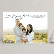 "Ronde" - Holiday Cards in Pine by Everett Paper Goods - Front