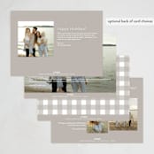 "fun!" - Holiday Cards in Snow by Carolyn Nicks - Back of Card Options