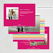 "So Bright" - Holiday Cards in Bold by Snow and Ivy - Back of Card Options