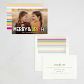"So Bright" - Holiday Cards in Bold by Snow and Ivy - Assembled