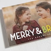 "So Bright" - Holiday Cards in Bold by Snow and Ivy - Detail