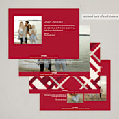 "Greatest Love" - Holiday Cards in Candied Apple by Beth Schneider - Back of Card Options