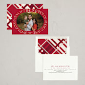 "Greatest Love" - Holiday Cards in Candied Apple by Beth Schneider - Assembled