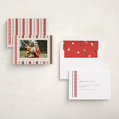 "Swiggle" - Holiday Cards in Fruitcake by Pixel and Hank - Assembled