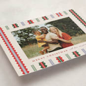 "Swiggle" - Holiday Cards in Fruitcake by Pixel and Hank - Detail