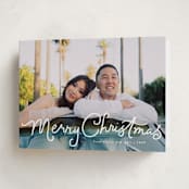 "Treacle" - Holiday Cards in Snow by Everett Paper Goods - Folded Card