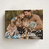 "these wonderful things" - Holiday Cards in Snow by Susan Asbill - Folded Card