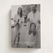 "grateful for these merry moments" - Holiday Cards in Quartz by Sara Hicks Malone - Folded Card