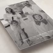 "grateful for these merry moments" - Holiday Cards in Quartz by Sara Hicks Malone - Detail