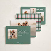 "Basics" - Holiday Cards in Snowberry by Pixel and Hank - Back of Card Options