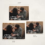 "Basics" - Holiday Cards in Snowberry by Pixel and Hank - Formats Available