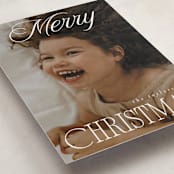 "Beautiful Christmas" - Holiday Cards in Snowflake by Julie Ley - Detail
