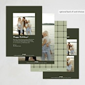 "O' Christmas Tree" - Holiday Cards in Garland by Wildfield Paper Co - Back of Card Options