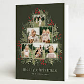 "O' Christmas Tree" - Holiday Cards in Garland by Wildfield Paper Co - Folded Card