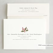 "O' Christmas Tree" - Holiday Cards in Garland by Wildfield Paper Co - FREE Recipient Addressing