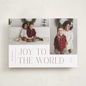 "Pair" - Holiday Cards in Cocoa by Pixel and Hank - Front