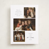 "Three Simplicity" - Holiday Cards in Winter by Emily Betts - Front