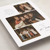"Three Simplicity" - Holiday Cards in Winter by Emily Betts - Detail
