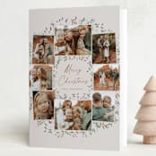 "Keepsake Wreath" - Holiday Cards in Tinsel by Petra Kern - Folded Card