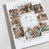 "Keepsake Wreath" - Holiday Cards in Snowball by Petra Kern - Detail