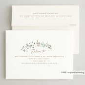"Keepsake Wreath" - Holiday Cards in Tinsel by Petra Kern - FREE Recipient Addressing
