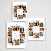 "Keepsake Wreath" - Holiday Cards in Snowball by Petra Kern - Formats Available