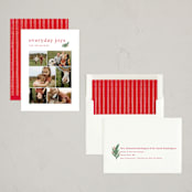 "Everyday joys" - Holiday Cards in Snow by Amy Kross - Assembled