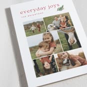 "Everyday joys" - Holiday Cards in Snow by Amy Kross - Detail