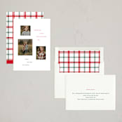 "Sentiment" - Holiday Cards in Snow by Baumbirdy - Assembled