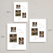 "Sentiment" - Holiday Cards in Snow by Baumbirdy - Formats Available