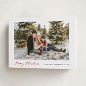 "retro joy" - Holiday Cards in Candy Cane by Benita Crandall - Folded Card