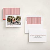 "retro joy" - Holiday Cards in Candy Cane by Benita Crandall - Assembled