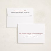 "retro joy" - Holiday Cards in Candy Cane by Benita Crandall - FREE Recipient Addressing