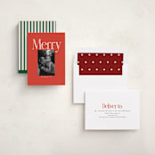 "North Pole" - Holiday Cards in Stocking by Morgan Kendall - Assembled