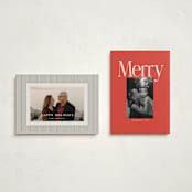 "North Pole" - Holiday Cards in Stocking by Morgan Kendall - Photo Orientation Options