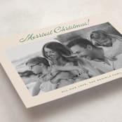 "Having Fun" - Holiday Cards in Lime by Carolyn MacLaren - Detail