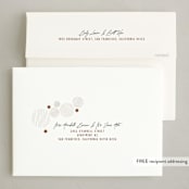 "Very Christmas" - Holiday Cards in Oak by Geraldine Sales - FREE Recipient Addressing