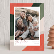 "All Color" - Holiday Cards in Fruitcake by Pixel and Hank - Front