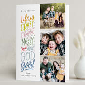 "And God is good" - Holiday Cards in Gumdrops by Alethea and Ruth - Folded Card