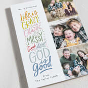 "And God is good" - Holiday Cards in Gumdrops by Alethea and Ruth - Detail