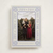 "Endless Joy" - Holiday Cards in Periwinkle by Annie Chan - Front