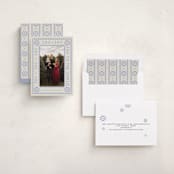"Endless Joy" - Holiday Cards in Periwinkle by Annie Chan - Assembled