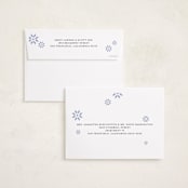 "Endless Joy" - Holiday Cards in Periwinkle by Annie Chan - FREE Recipient Addressing